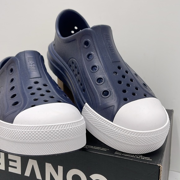 Converse Kids CTAS PLAY LITE CX SLIP OBSIDIAN/OBSIDIAN/WHITE A06665C Sne… - Picture 7 of 16